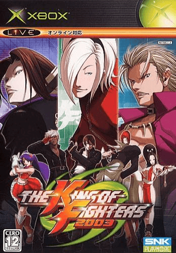 King of Fighters 2003 box art for Xbox